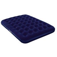 Велюр матрац двухспалка Best Way BW 67003 синий, 203-152-22см Bestway