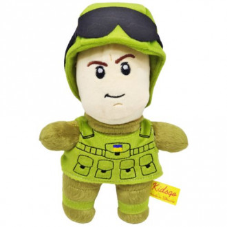 Мягкая игрушка "Солдат ЗСУ" (без бороды) MiC Украина 