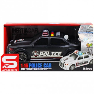 Машина инерционная "Полиция" инерционная, озвученная, со светом Jian Sheng Toys