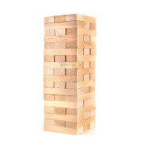 Настольная игра Vega Дженга Jenga Башня от Danko Toys 56 брусков в тубусе