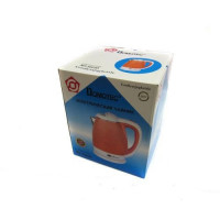 Чайник электрический &quot;DOMOTEC&quot; 2,0L 1500W MS- 5022 Нерж+пластик Оранж