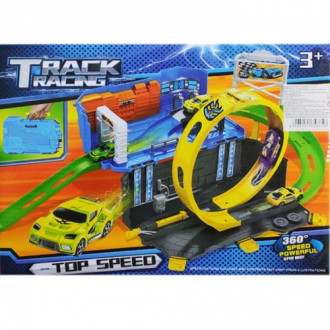 Трек-чемодан "Track Racing", с машинками MiC  