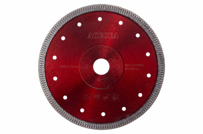 Диск алмазный Рамболд - 200 x 25,4 мм турбо красный (200 T-к)
