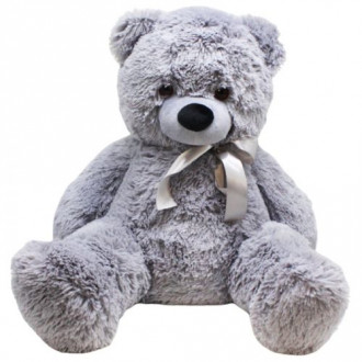 Мягкая игрушка "Медведь", 70 см (серый) Селена Украина