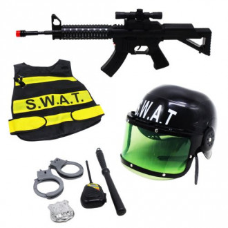 Полицейский набор в сумке "SWAT" (7 элем) MIC