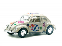 Машинка &quot;Volkswagen Beetle&quot; (белая) Kinsmart  