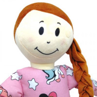 Мягкая кукла-обнимашка &quot;Подружка&quot;, 85 см Вид 2 Селена Украина