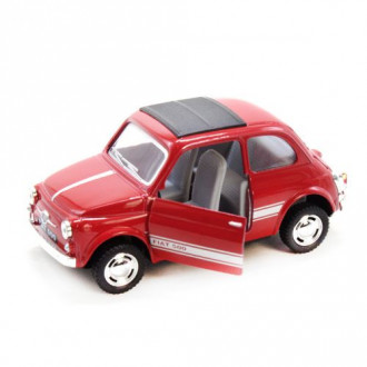 Машинка Fiat 500 (красный) Kinsmart