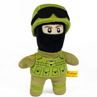 Мягкая игрушка "Солдат ВСУ" в балаклаве MiC Украина 