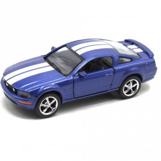Машинка Kinsmart "Ford Mustang GT 2006" (синяя) MiC  