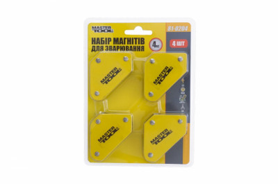 Набор магнитов для сварки Mastertool - 4 кг (81-0204)