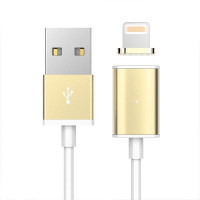 Магнитный Шнур Data кабель для зарядки 3 in1 USB Micro + iPhone5/6 + Type C magnetic cable ткань