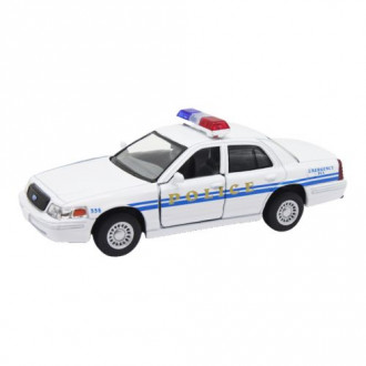 Машинка Kinsmart "Ford Crown Victoria Police Interceplor" MiC  