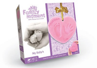 Набор для отпечатка ручки и ножки Family Moment FMM-01-01U Danko toys Украина