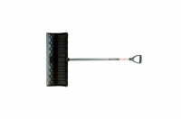 Лопата для снега Intertool - 620 x 280 мм с ручкой 970 мм (FT-2090)