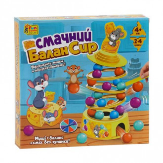 Игра настольная "Вкусный БаланСыр", 4+ Fun Game