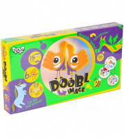 Игра  &quot;Doobl Image&quot; карточная красочная настольная игра на украинском языке, 56 карточек Г 077919