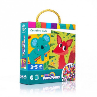 Набор для творчества "Rainbow pompoms", укр Vladi Toys Украина 