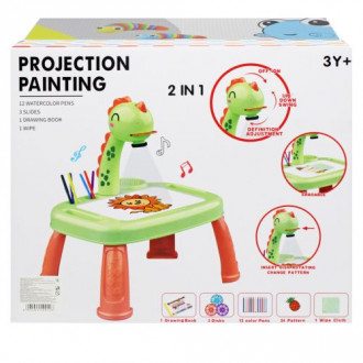 Стол с проектором для рисования "Динозавр" YimaToys