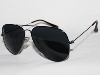 Очки солнцезащитные и футляр Aedoll Polarized капли 3026 поляризационные черный