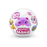 Интерактивная мягкая игрушка S1 - Забавный хомячок (фиолетовый) Pets &amp; Robo Alive