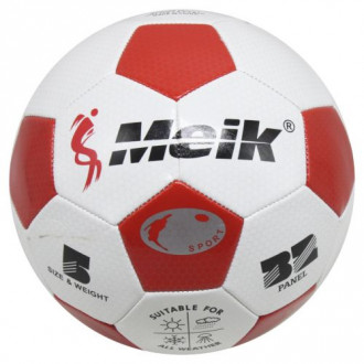Мяч футбольный №5, красно-белый MiC
