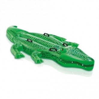 Надувной плотик "Крокодил" 203х114 см Intex  3 года