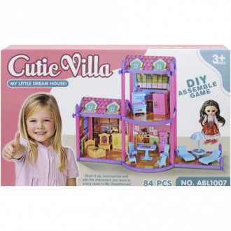 Будинок з лялькою, аксес, короб. 23*38*8 см Країна іграшок