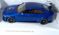 Машинка Kinsmart кинсмарт KT5416W мет., инерц., 1:38, отвор.двери, резин.колеса, 4 цвета, кор., 16-7-8 см. Jaguar XE SV Project 8