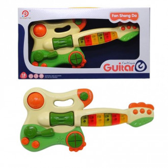 Музыкальная игрушка "Гитара" на батарейках fan wingda toys