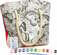 Набор Сумка - раскраска &quot;My Color Bag&quot; (набор для творчества) 36 см на 32 см
