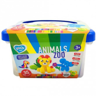 Набор теста для лепки "Zoo animals box" MiC Украина 