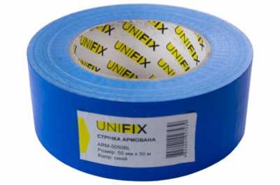 Лента армированная Unifix - 50 мм x 50 м синяя (ARM-5050BL)