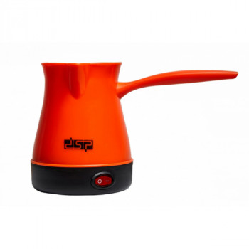 Кофеварка электрическая турка для приготовления кофе DSP КА-3027 New 600W 0,3L Оранжевая