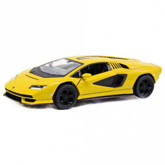 Машинка "Lamborghini Countach", желтая Kinsmart  