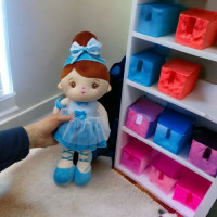 Мягкая кукла &quot;Дівчинка&quot;, 41 см (блакитна) MIC