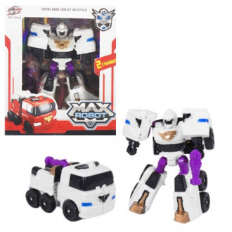 Трансформер "Max Robot", белый Ziyu Toys  