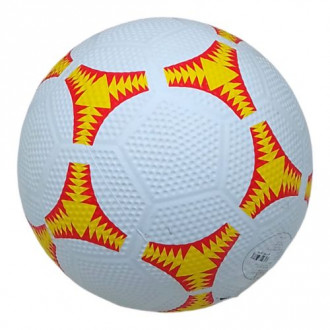 Мяч футбольный (номер 5), резиновый, желтый MIC