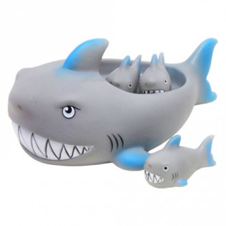 Набор игрушек для ванны "Семья акул" (4 шт) Bibi Toys