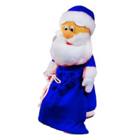 Мягкая игрушка &quot;Санта Клаус&quot; в синем MiC Украина 