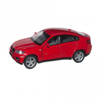 Машинка "BMW X6" (красная) Kinsmart