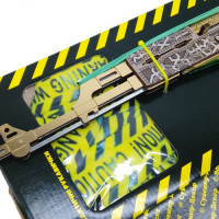 Деревянный игровой набор &quot;Автомат резинкострел: AK Gold&quot; Сувенир-Декор Украина