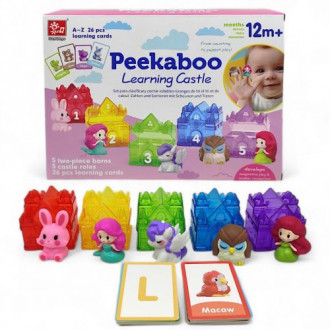 Логическая игра "Pekaboo. Домики со сказочными героями", вид 2 SunQ toys