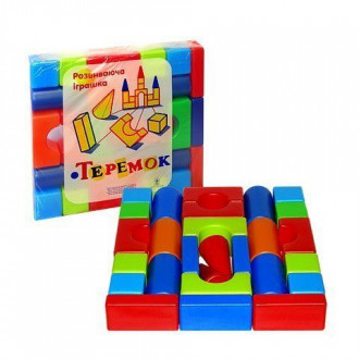 Кубики "Теремок" (28 элементов) M-toys Украина