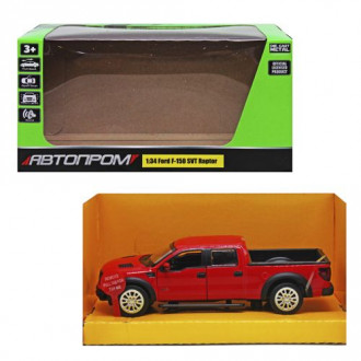 Машинка металлическая "Ford F-150 SVT Raptor" (красная) MiC  