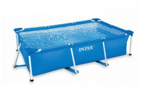 Бассейн каркасный RECTANGULAR FRAME POOL для детей и взрослых 28272 прямоугольный 300*200*75 см Intex