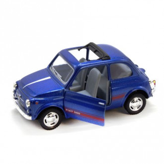 Машинка Fiat 500 (синий) Kinsmart
