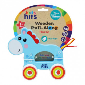 Деревянная игрушка-каталка "Wooden Pull-Along: Лошадка" MiC  