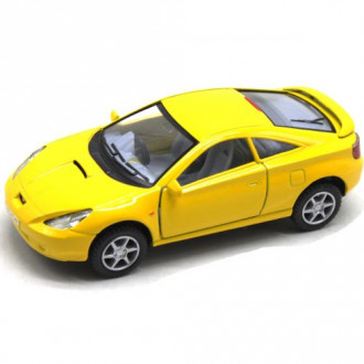 Машинка "Toyota Celica" желтая Kinsmart