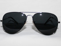 Очки солнцезащитные и футляр Aedoll Polarized капли 3026 поляризационные черный